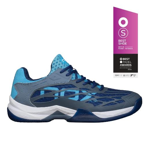 39 ზომა პადელის ფეხსაცმელი SHOES AT10 LUX STONE/BONNIE BLUE